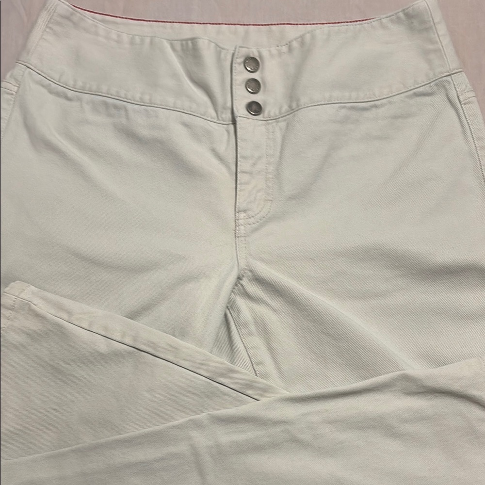 Tommy Hilfiger Cream Jeans sz 8